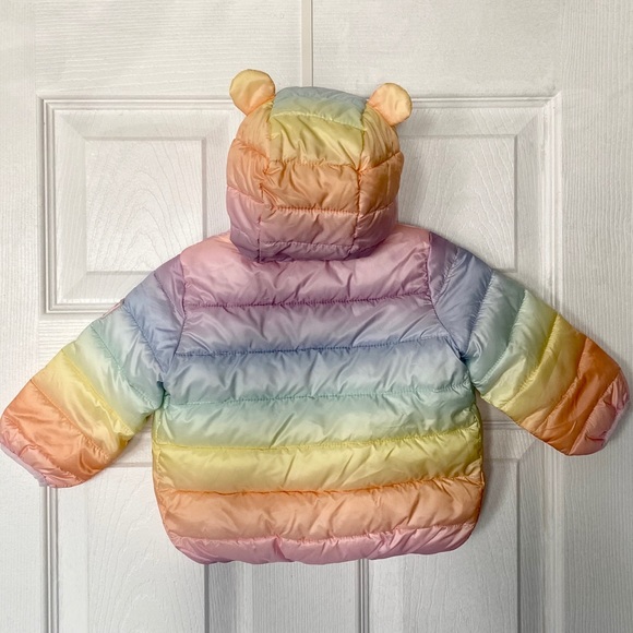 GAP Other - Baby GAP Rainbow Bear Puffy Coat
